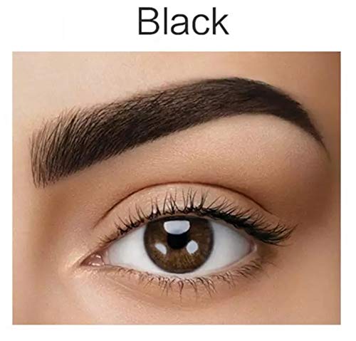 Eyebrow Tint Kit DEMURE with Argan Oil & Castor Oil, Fast Results, 1.0 Black - Image 2
