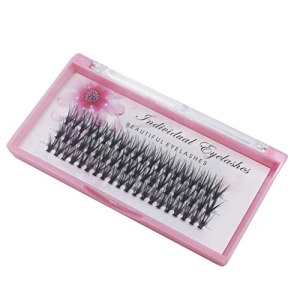 Bodermincer Grafting False Eyelashes 20D Soft 0.07 C Curl Lash Clusters Lash Extension Kit Individual Eyelashes Silk False Eye Lashes Extensions (14mm)
