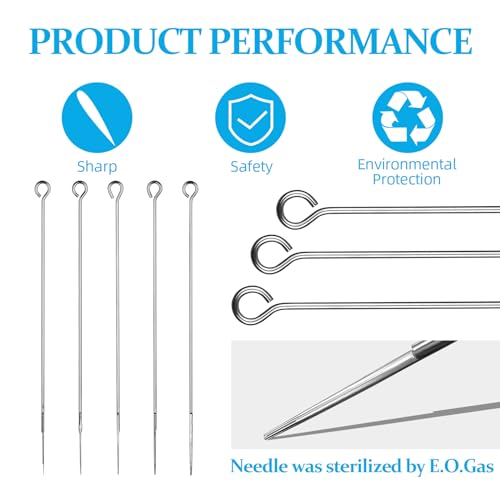 Atomus 50pcs 9RL Round Liner Disposable Tattoo Needles - Image 2