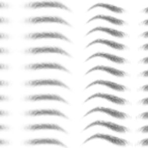 ZEAINK 12 Sheets 4D Waterproof Eyebrow Tattoos Stickers for Women and Girls