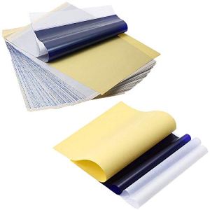 Autdor Tattoo Transfer Paper - Tattoo Stencil Paper 30 Sheets 8 1/2" x 11"
