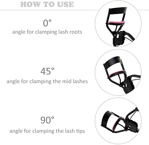 Professional Lash Curler with Silicone Refill Pads - Eye Treatment Makeup Cosmetic Tool - Image 2
