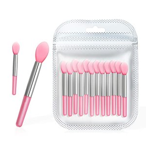 Silicone Lip Brush Eyebrow Lipstick Applicator Set 12pcs