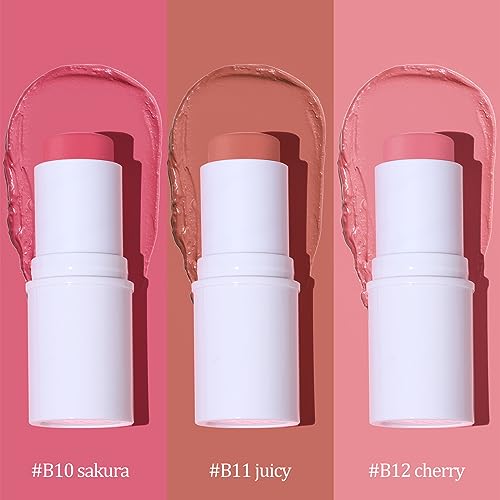 Bayfree Cream Blush Stick Trio, Creamy & Blendable, Lightweight 7.20g - Image 2