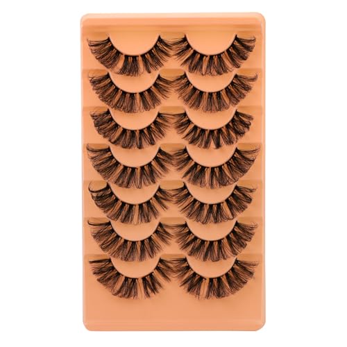 EMEDA 10 Pairs 3D False Eyelashes Natural Look Lightweight Reusable - Image 42