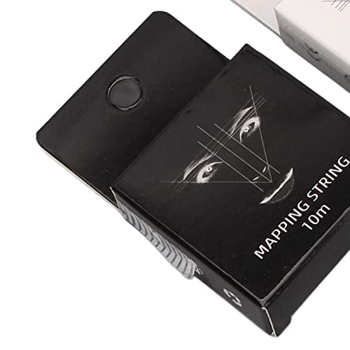 Microblading String Measure 32.8ft 3pcs Pre Inked Eyebrow Mapping Black White Pink Yosoo - Image 4