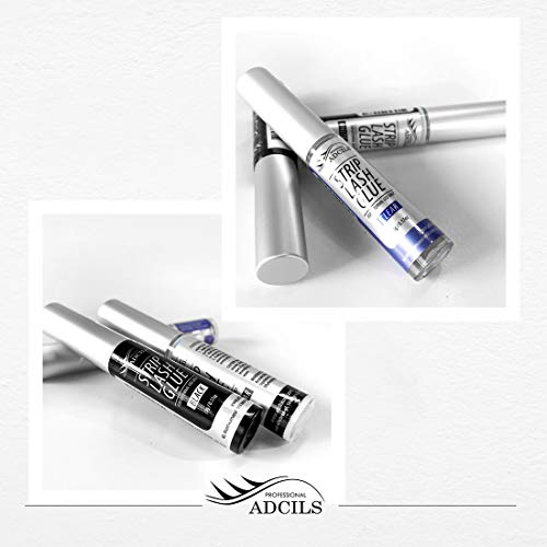 ADCILS Professional Strip Lash Glue White-Clear 5g / 0.17oz - Latex Free/Strong Hold for False Eyelashes - Image 9