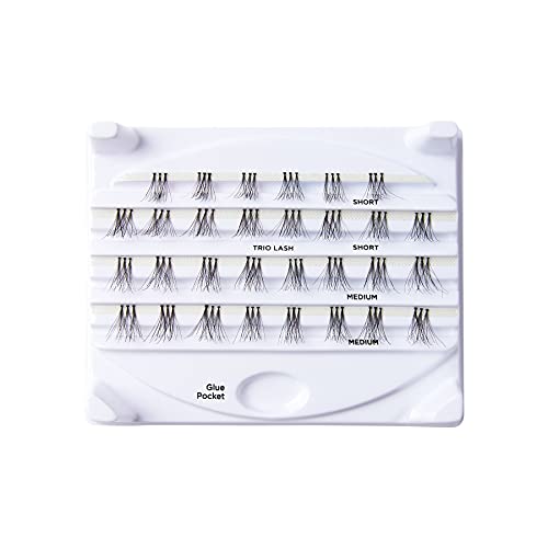 i-ENVY Trio Ultra Black Medium Lashes, 3X Faster, Double Volume - Image 7