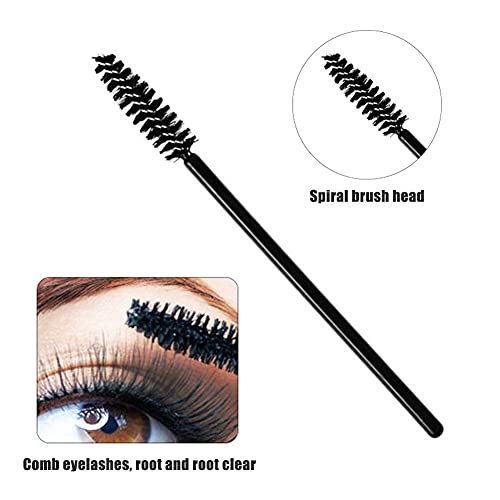 Eyelash Curler with Comb Attachment, Silicone Refill Pads, & Eyelash Brush - Black & Pink - Image 3