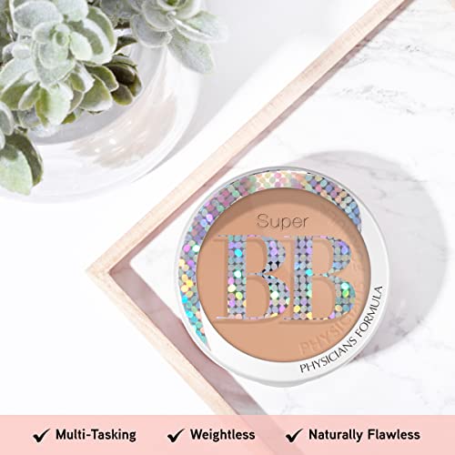 Physicians Formula Super BB All-in-1 Beauty Balm Powder Light/Medium 0.29oz 10Plus Beauty Benefits - Image 3