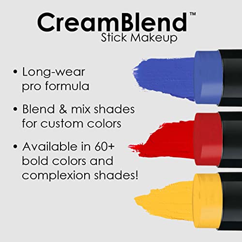 CreamBlend Stick Makeup Ogre Green .75 oz by Mehron - Image 3