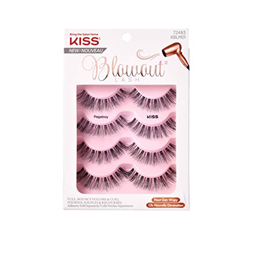 KISS Blowout Wispy Eyelashes Multi Pack 5 Pairs