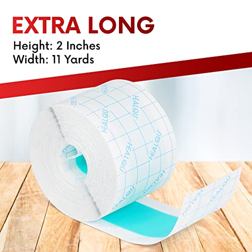Tattoo Aftercare Waterproof Bandage 2in x 11yd Transparent Film Roll Dressing - Image 7
