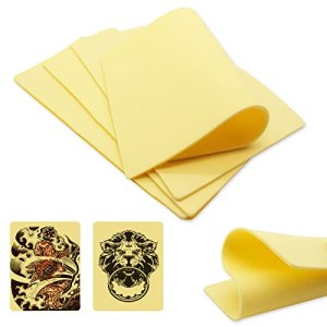 Tattoo Skin Practice - Combofix 4PCS 20 * 30 * 0.3cm Blank Double Sided Silicone Tattoo Skin