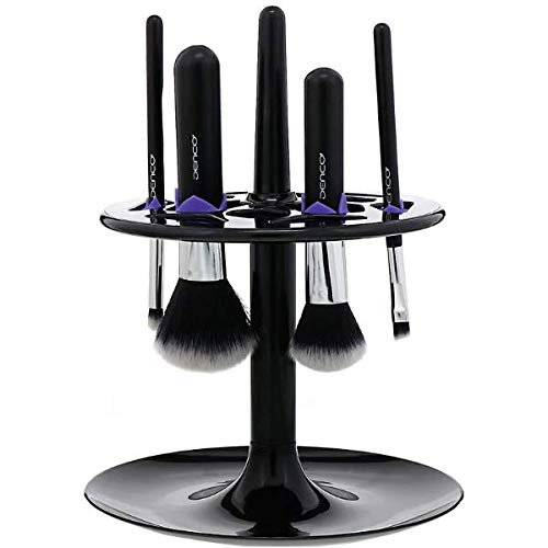 Denco Flip-to-dry Brush Organizer & Drying Rack - Holds 12 Brushes, Easy Loading & Drying