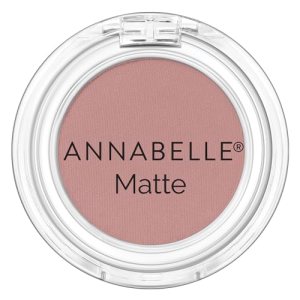 Annabelle Matte Single Eyeshadow, Rose Quartz 0.05 Ounce - Velvety Texture, Highly Pigmented