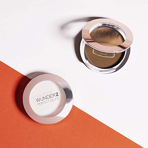 WUNDER2 PERFECT SELFIE Makeup Setting Powder Translucent HD Photo Finishing Pressed Compact Face Powder - Image 3