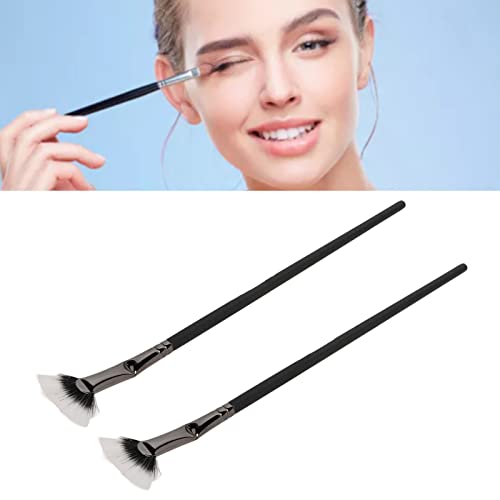 Fan Eyelash Brush Double Layer Prevent Clumping Enhance Lower Lashes - Image 2