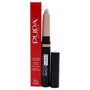 Pupa Milano Cover Cream Concealer, No. 001 Light Beige, 0.08 Ounce