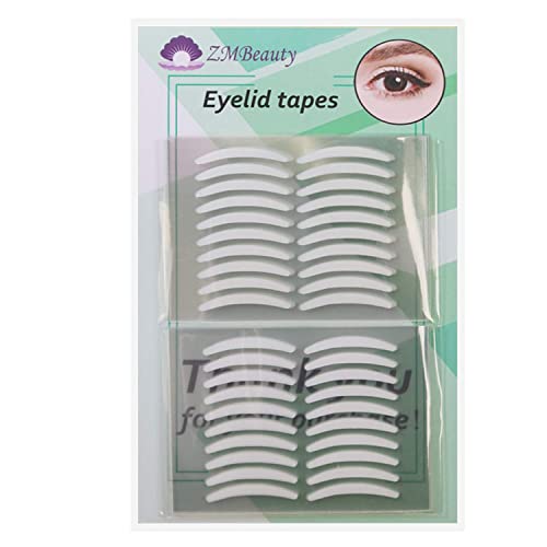 Invisible Slim Single-Sided Eyelid Tapes Stickers 600pcs/300 Pairs, Medical-use Fiber Instant Lift Eye Lid, Perfect for Hooded, Droopy, Mono-eyelids