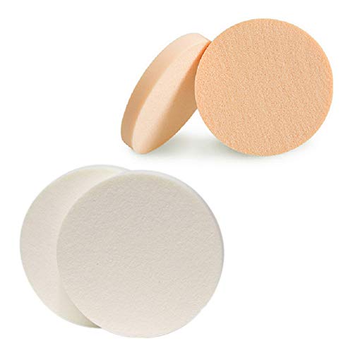 24 PCS Makeup Sponge, Round Circle Flat Sponge Applicator Face Paint Sponges - Image 2