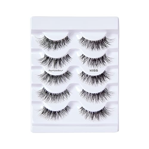 KISS Blowout Wispy Eyelashes Multi Pack 5 Pairs - Image 7