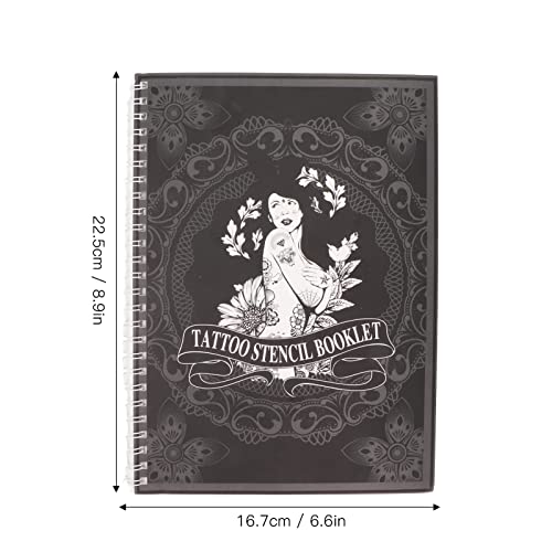 Tattoos Stencil Template, 115 Pattern Tattoo Stencils, Removable Stickers, Body Art Pack, PVC Material - Image 3