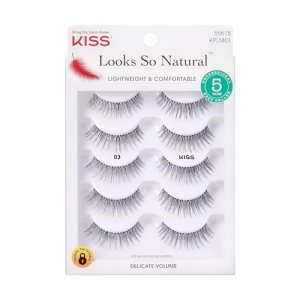 Ever EZ Lashes, Natural Hair, Reusable, Silicone Tool, Contact Lens Friendly