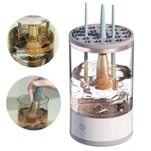 Limvoo Electric Makeup Brush Cleaner Machine, USB Portable, Quickly Cleaning Tools