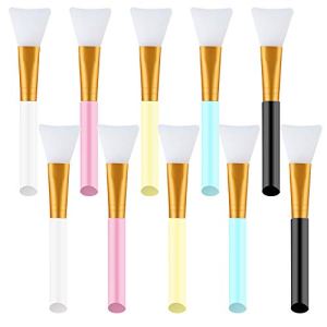 Face Mask Brush, Silicone, Set of 10, Facial Applicator, Spatula Tool, Makeup Brushes