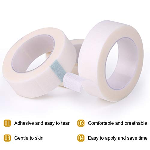 Eyelash Tape White Adhesive Fabric for Eyelash Extension Supply - Image 2