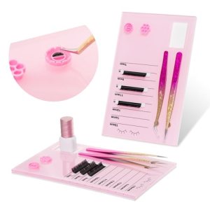Ekyss 3-in-1 Lash Extension Pallet Acrylic Holder Bigger Size