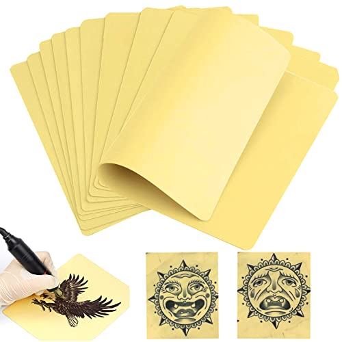 3mm Tattoo Skin Practice - Urknall 5pcs 12x8" Large & Thick Soft Silicone Tattoo Skins