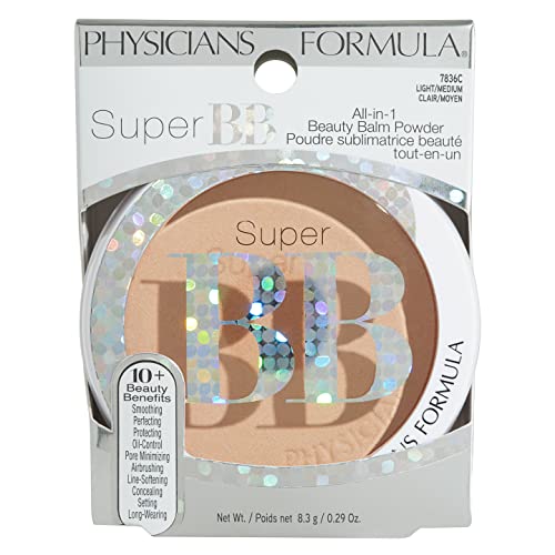 Physicians Formula Super BB All-in-1 Beauty Balm Powder Light/Medium 0.29oz 10Plus Beauty Benefits - Image 4