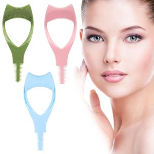 3 Colors Mascara Shield Applicator Guard, 3 In 1 Eyelash Tool, Precise Application, Curved Design