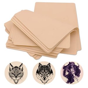 Rayyl Tattoo Practice Skin with Transfer Paper 20PCS
