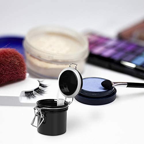 Eyelash Glue Storage Tank, Activated Carbon, Leak-Proof, Large Size, Black - Image 4