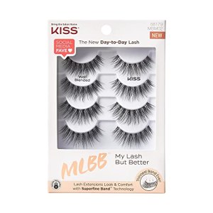 KISS My Lash But Better False Eyelashes - Well Blended - 4 Pairs Kiss