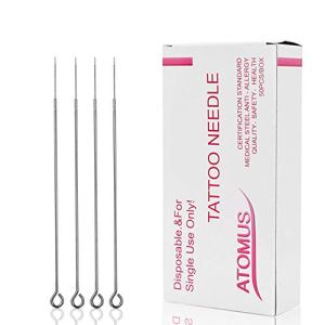 Tattoo Needles Disposable Sterilized 3RL Round Liner Atomus 50pcs