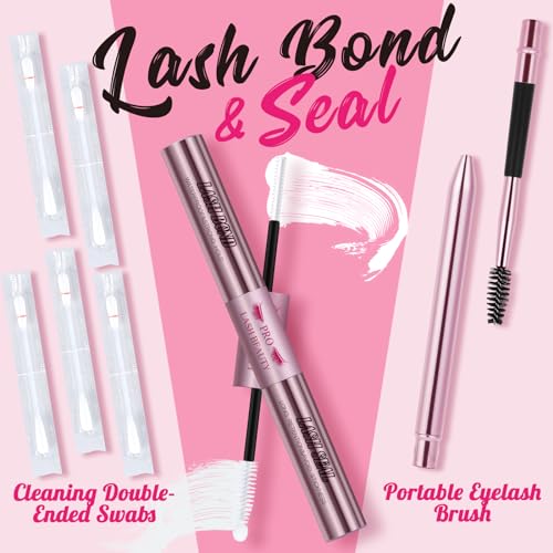 Lash Extension Kit 280Pcs Individual Lashes with Various Styles for DIY - Image 99