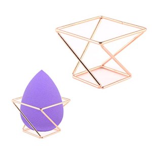 Beauty Sponge Drying Holder, Rose Gold, High-Quality Material, 2 Pcs