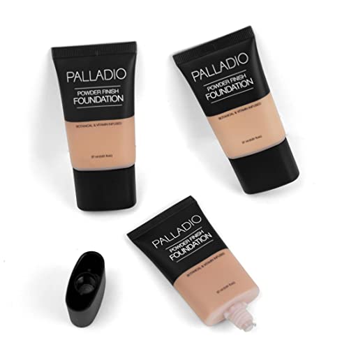 Palladio Liquid Foundation, Ivory, 27ml, Natural Matte Finish, Vitamins A & E - Image 4