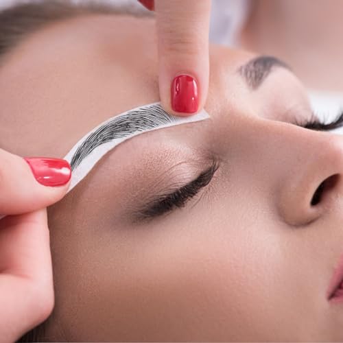 Qancekoo 4D Waterproof Eyebrow Tattoo Stickers - 30 Pairs Black Qancekoo - Image 4