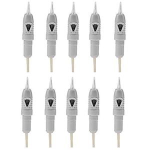 10Pcs Disposable Tattoo Needle, Rotary Micro Needle, Sterile Needles(1P), Wear Resistant, Hygienic