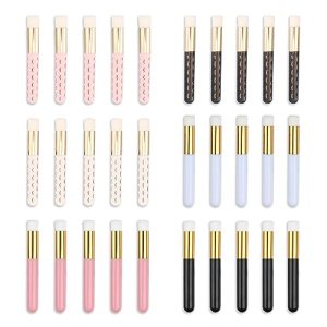 30 Pieces Lash Shampoo Brushes, Eyelash Extension Cleanser Brush, Nose Pore Deep Cleaning Brushes