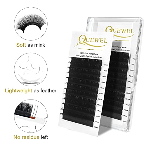 QUEWEL Lash Extension Kit, Clusters Bond & Seal, Applicator Tool, Glue Remover, Natural Look (FDD-H01-kit) - Image 10