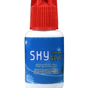 Eyelash Extension Glue Sky S+ / Extra Powerful Strong Black Adhesive / 1-2 Sec Drying Time/7-Week Retention/Professional Use Only/0.17 Fl Oz (Pack of 1)