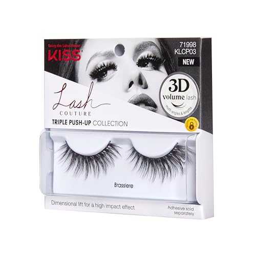 Kiss Lashes Klcp01ca Couture Triple Push Eyelashes, 0.03 Pounds - Image 6