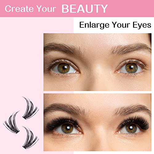 Lash Extension Kit 280Pcs Individual Lashes with Various Styles for DIY - Image 18