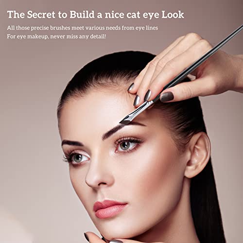 Etercycle Fine Angled Eyeliner Brushes Set - Image 4